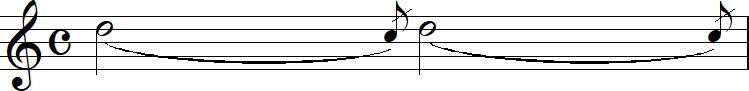 後打音の小節