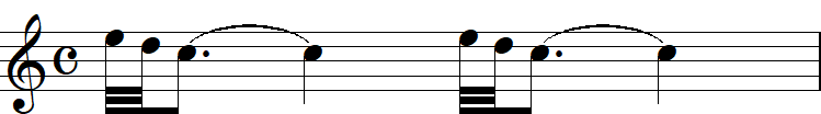 複前打音の鳴らし方11